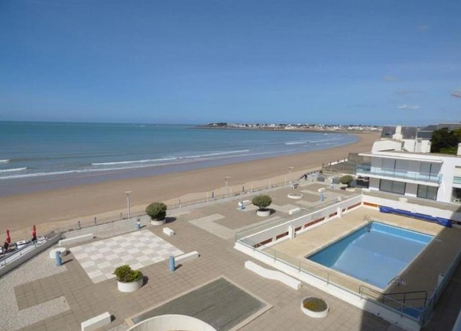 Residence La Garenne A La Grande Plage, Vue Mer, Piscine Et Parking Prive, 6 Personnes Saint Gilles Croix de vie Eksteriør billede