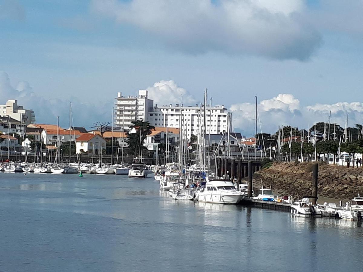 Residence La Garenne A La Grande Plage, Vue Mer, Piscine Et Parking Prive, 6 Personnes Saint Gilles Croix de vie Eksteriør billede