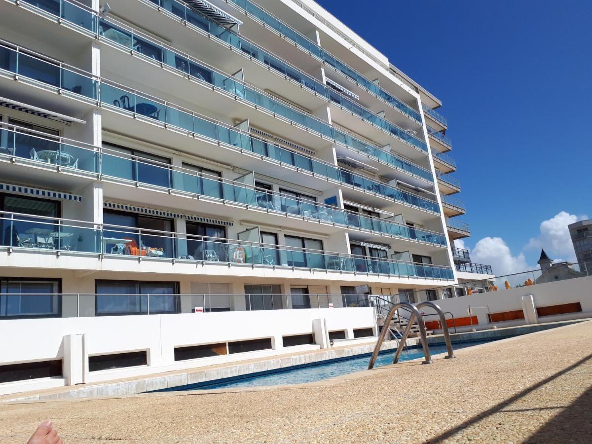 Residence La Garenne A La Grande Plage, Vue Mer, Piscine Et Parking Prive, 6 Personnes Saint Gilles Croix de vie Eksteriør billede