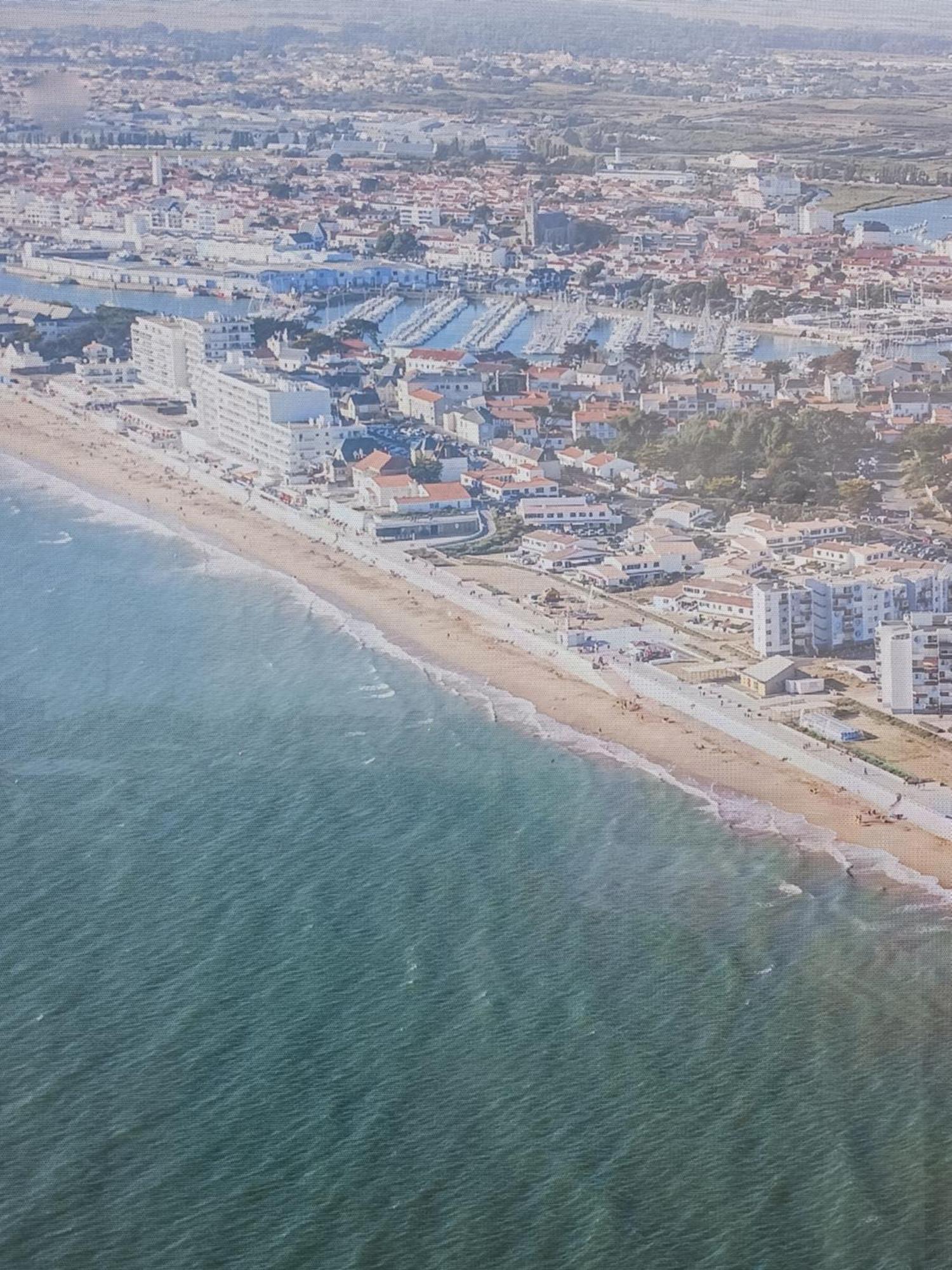 Residence La Garenne A La Grande Plage, Vue Mer, Piscine Et Parking Prive, 6 Personnes Saint Gilles Croix de vie Eksteriør billede